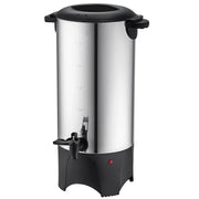 Bild in Galerie-Viewer laden, Amocart 50 Cups Commercial Coffee Urn Stainless Steel Large Coffee Dispenser 1000W Electric Coffee Maker Urn For Quick Brewing
