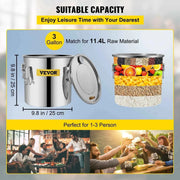 Load image into Gallery viewer, Amocart 12L 20L 30L 50L Alcohol Brewing Distiller DIY Moonshine Apparatus Stainless Steel Still Whisky Beer Brandy Home Use
