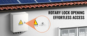 Bild in Galerie-Viewer laden, Amocart PV Combiner Box 4 String / 6 String Solar Combiner Box 10A / 15A Rated Current Fuse for On/Off Grid Solar Panel System
