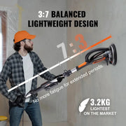 Charger l'image dans la visionneuse de galerie, Amocart 800W Electric Drywall Sander Brushless Motor 1000-2300RPM Variable Speed Household Polishing Machine Wall Sand Grinder
