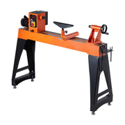 Bild in Galerie-Viewer laden, Amocart Woodworking Lathe 1.5 HP 16x40 in / 2 HP 18x40 in, 0-3200 RPM Variable Speed, for Medium to Large Projects Woodworking
