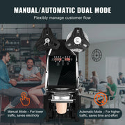 Bild in Galerie-Viewer laden, Amocart Fully Automatic Cup Sealing Machine 500-650 Cups/H Cup Sealer Machine fit 190mm Tall &amp; 90/95mm Cup for Milk Boba Tea
