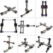 Load image into Gallery viewer, LHA60125 Precision Synchronous Motion Belt Slide Module XYZ Axis Gantry Linear Shaft Actuator Guide Rail Lifting Reciprocating
