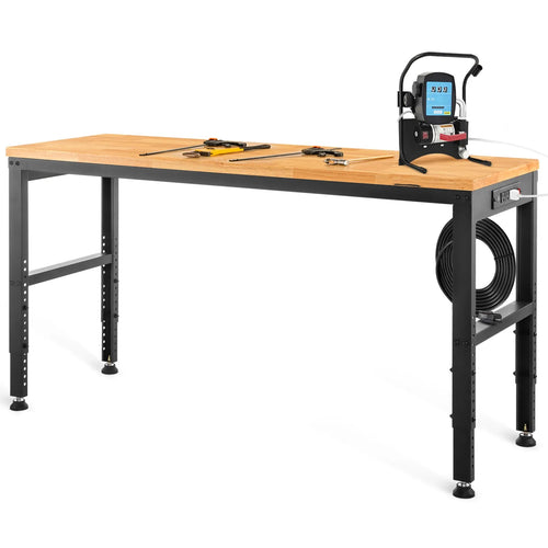 Amocart 2000 lbs Adjustable Garage Workbench 48/61
