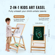 Bild in Galerie-Viewer laden, Amocart Standing Magnetic Drawing Board WordPad Art Easel with Painting Accessories Children Educational Toys for Kids Boy Girl
