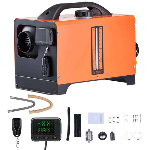 Amocart 8KW Diesel Air Heater DC12-24V Diesel Parking Heater with Remote Control Voice Announcement Car Heater Fit for RV Truck