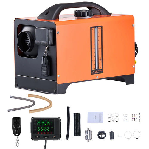 Amocart 8KW Diesel Air Heater DC12-24V Diesel Parking Heater with Remote Control Voice Announcement Car Heater Fit for RV Truck