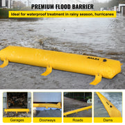 Bild in Galerie-Viewer laden, Amocart Flood Barrier Reusable PVC Water Soft Folding Diversion Tubes Bags Lightweight Hydro Excellent Waterproof Flood Barrier
