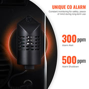 Charger l'image dans la visionneuse de galerie, Amocart 2KW Diesel Heater 12V/24V All in One Diesel Air Heater with Remote Control Display Screen CO Alarm for Vehicle&amp;Outdoor
