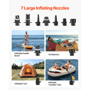 Charger l'image dans la visionneuse de galerie, Amocart Paddle Board Pump 20/22/40 PSI High-Pressure Dual-Stage Inflation &amp; Deflation Air Pump for Inflatable Paddle Boards
