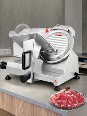 Charger l'image dans la visionneuse de galerie, Amocart Meat Slicer 200W/240W/320W/340W Electric Deli Food Slicer Adjustable Thickness for Commercial Home Use Cut Meat Cheese
