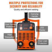 Charger l'image dans la visionneuse de galerie, Amocart Stick Welder 140A/160A/200A ARC/Lift TIG 2-IN-1 Welding Machine w/ IGBT Inverter Portable MMA Welder Machine Hot Start
