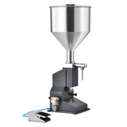 Bild in Galerie-Viewer laden, for Milk Water Beer Gloss Dispensing Equipment Amocart 5-50ml A02 Pneumatic Liquid Filling Machine w/ Pedal Paste Bottle Filler
