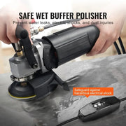 Bild in Galerie-Viewer laden, Amocart Wet Polisher 800W 4inch Concrete Grinder Wet Grinder Machine for Marble Granite Stone Rock Tile Equipped W/ GFCI Switch
