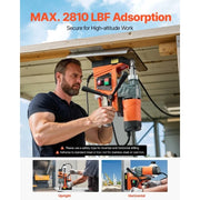 Load image into Gallery viewer, Amocart 11PCs Magnetic Drill Press 1450W 1.6In Boring 850RPM 2810lbf Portable Electric Mag Drill Machine

