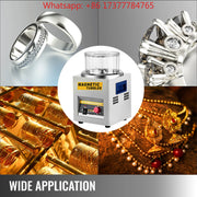 Bild in Galerie-Viewer laden, Amocart KT-185 Magnetic Tumbler Jewelry Polisher Mini Metal Finisher Finishing Machine 110V/220V Gold Precision Parts Polisher
