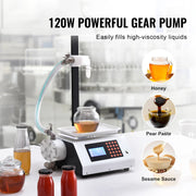 Charger l'image dans la visionneuse de galerie, Amocart Automatic Liquid Filling Machine Bottle Water Filler Gear Pump Digital Control for Perfume Beverage Olive Oil 50-5000g
