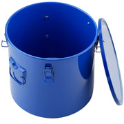 Charger l'image dans la visionneuse de galerie, Amocart 10 Gal Fryer Grease Bucket Carbon/Stainless Steel Rust-Proof Coat Transport Container Lock Clips Filter Bag for Hot Oil
