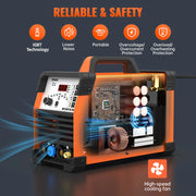 Load image into Gallery viewer, HITBOX AC/DC Aluminium Tig Welding Machine HBT250P HF TIG/MMA ARC Stick Welder with Pulse Argon Welding IGBT Inverter 2T/4T
