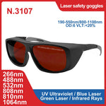 Laser Safety Glasses 190-2000nm 10600nm OD6 CO2 Laser Protection goggles 1064 532 200-2000nm IPL laser glasses Laser protection