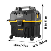 Bild in Galerie-Viewer laden, Amocart Portable Wet and Dry Vacuum Cleaner 15L For Car &amp; Home Appliance 1200W Power Strong Suction Vacuum Cleaner &amp; Air Blower

