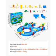 Bild in Galerie-Viewer laden, Amocart Water Play Table Children's Outdoor Beach Toy with 39PCS Accessories Summer Water Park Playset for Kids Activity
