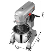 Charger l'image dans la visionneuse de galerie, Amocart Electric Dough Machine 10/15/20/30L Stainless Steel Commercial Cream Egg Whisk Mixer Processor Food Stand Blender
