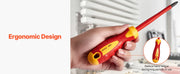 Charger l'image dans la visionneuse de galerie, Amocart Insulated Screwdriver Set Professional Electrical Screwdriver Set 1000V Insulated Electrician Tool Set Magnetic Phillip
