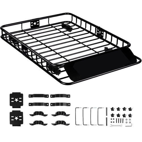 SucceBuy Roof Rack Cargo Basket 46