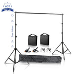 SH Photography Background Backdrop Stand Support Picture Canvas Frame System Kit With Carry Case For Muslin Photo Video Studio