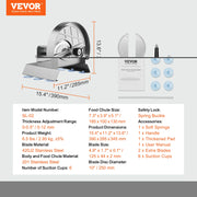 Charger l'image dans la visionneuse de galerie, Amocart Manual Vegetable Fruit Slicer 0-0.5"/0-12mm Thickness Adjustable Commercial Slicer Machine Food Cutter Slicing Machine
