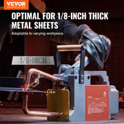 Charger l'image dans la visionneuse de galerie, Amocart Portable Spot Welder 8KVA Handheld Welding Tip Gun Metal Sheet Spot Welding Machine for Stainless Steel Aluminum Sheet
