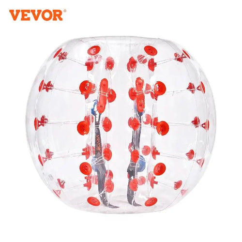 Amocart 4FT/1.2M Inflatable Bumper Ball Body Sumo Zorb Balls for Teen & Adult 0.8mm PVC Bubble Balls Bumper Bopper Toys