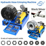 Manual Hydraulic Hose Crimping Machine Hose Crimping Tool with Replace Dies Portable Crimper 35Mpa 50mm Pipe End Forming Machine