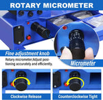 Hydraulic Hose Crimper Mchine with 8 Sets of Dies Manual Hose Crimping Tool, High Pressure Handheld Shrink Tube Machine