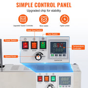 Charger l'image dans la visionneuse de galerie, Amocart Continuous Bag Band Sealing Machine Vertical Sealer with Digital Temperature Control for 0.02-0.8 mm Plastic Bags Films
