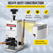 Load image into Gallery viewer, Amocart Manual Wire Stripping Machine 1.5 - 25 mm + Hand Crank Portable Tool Aluminum Construction for Scrap Copper Recycling
