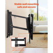 Charger l'image dans la visionneuse de galerie, Amocart Motorized TV Wall Mount for 32 to 55/65/70 Inch Adjustable TV Mount Bracket w/ Max VESA 24 x 16/24 in Up to 88-132 lbs
