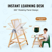 Bild in Galerie-Viewer laden, Amocart Standing Magnetic Drawing Board WordPad Art Easel with Painting Accessories Children Educational Toys for Kids Boy Girl
