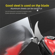 Load image into Gallery viewer, Cordless Electric Scissors 2 Blades Portable 4V Shears for Fabric Cloth Leather Cardboard Carpet DIY USB Cutting Tool 11000RPM
