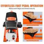 SucceBuy 10,000PSI Air Hydraulic Pump 0.18 Gal Reservoir Metal Shell Air Actuated Treadle Foot Pump for Precision Industrial Use