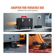 Load image into Gallery viewer, SucceBuy 8KW Diesel Heater 12V/24V Diesel Air Heater Car Heater with Bluetooth and CO Alarm Parking Heater for Vehicles &amp; Garage

