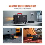 Amocart 8KW Diesel Heater 12V/24V Diesel Air Heater Car Heater with Bluetooth and CO Alarm Parking Heater for Vehicles&Outdoor