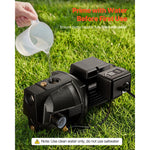 SucceBuy 0.5/1/1.5/2 HP Shallow Well Jet Pump 790/1400/4250/5200 GPH with 108/112/147/164 ft Max Head Lift for Garden Irrigation