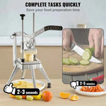 Amocart Commercial Vegetable Fruit Heavy  Professional Food Dicer Kattex French Fry Cutter Onion Slicer Stainless Steel