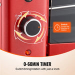 SucceBuy Shawarma Grill Machine 2 Strings of Barbecue Capacity Chicken Shawarma Cooker Machine for Restaurant Kitchen Parties