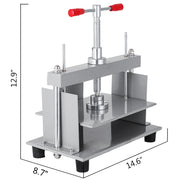 Bild in Galerie-Viewer laden, Amocart Manual Paper Press Machine 12x8.6 in for A4 Paper 10cm Thickness Steel Frame Paper Press Machine Papermaking Book Press
