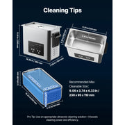 Charger l'image dans la visionneuse de galerie, Amocart 6L 10L 15L 30L Ultrasonic Cleaner Stainless Steel Ultrasonic Cleaning Bath Machine for Watches Razors Jewelry Coins
