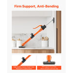 Amocart 2-Pack Cabinet Jack Support Pole Steel Telescopic Quick Support Rod Adjustable 3rd Hand System for Lifting Cargo Bars