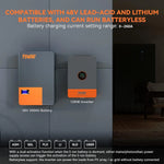 Local Stock 12KW Three-Phase DC 48V Solar Hybrid Inverter 230/400Vac Built-In 260A Dual MPPT Charger 2 PV Input Fit for LifePO4